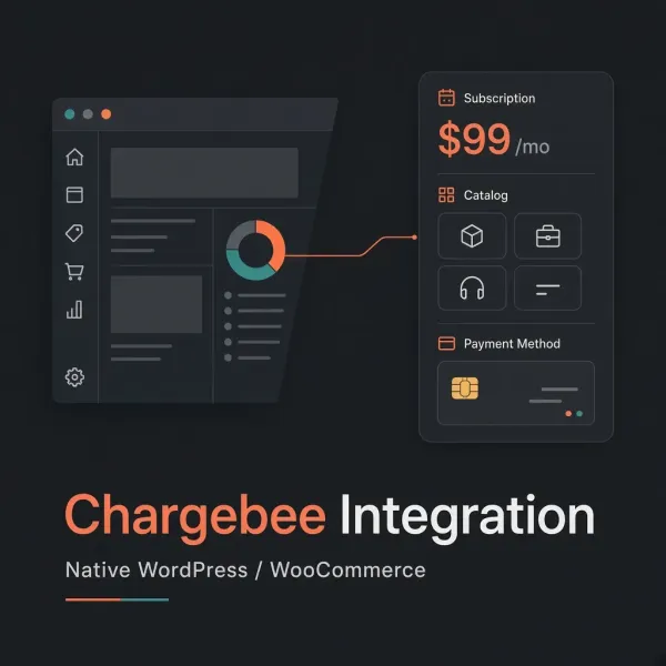 Chargebee Integration Chargebee Integration for WooCommerce — native Chargebee.js checkout plugin from Munjr